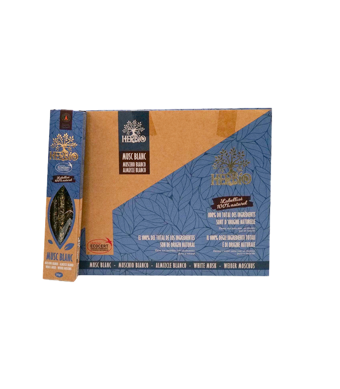 Herbio Musc Blanc Encens - 20g